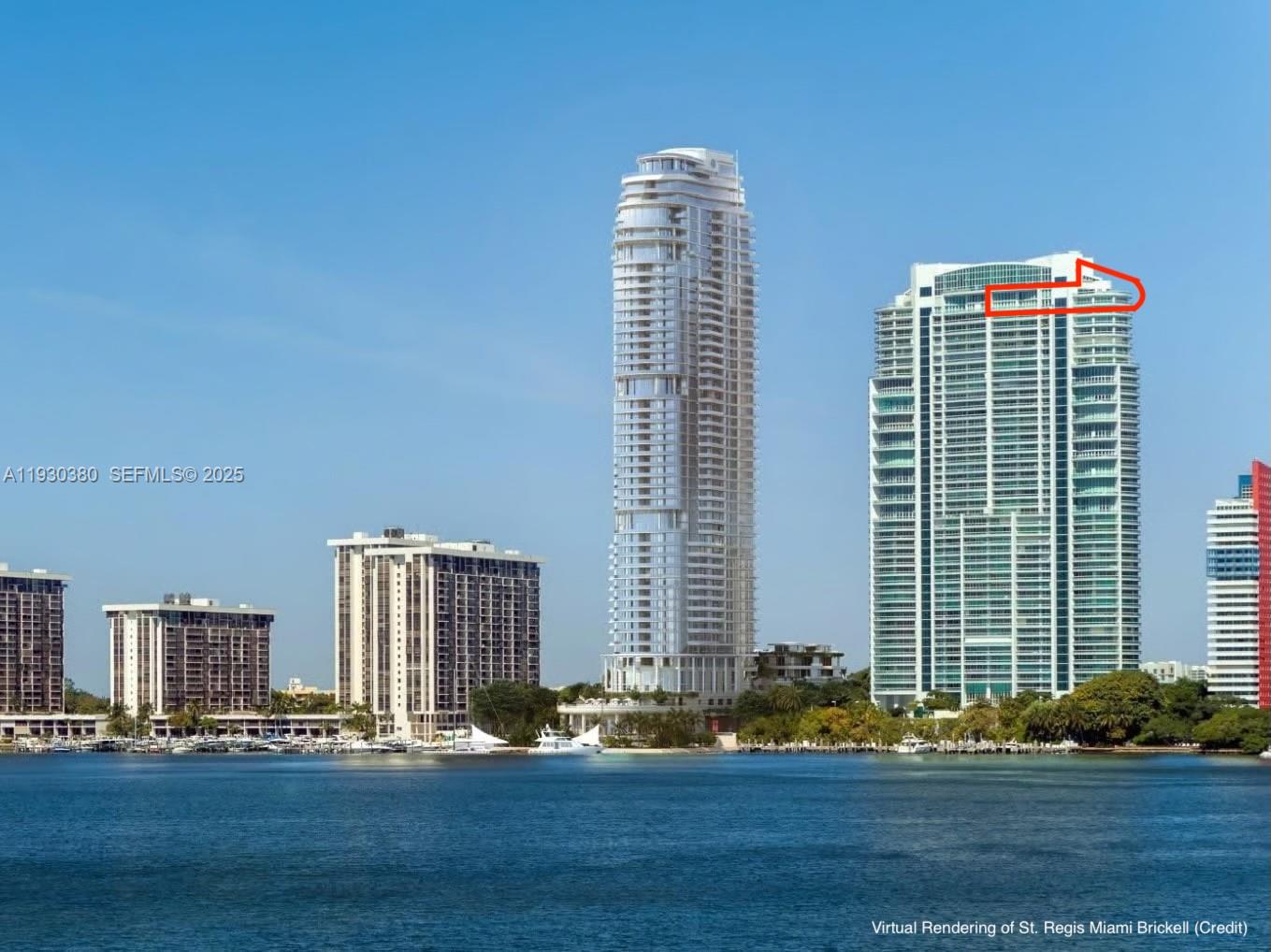 1643 Brickell Ave Unit: PH 4901 + Dock