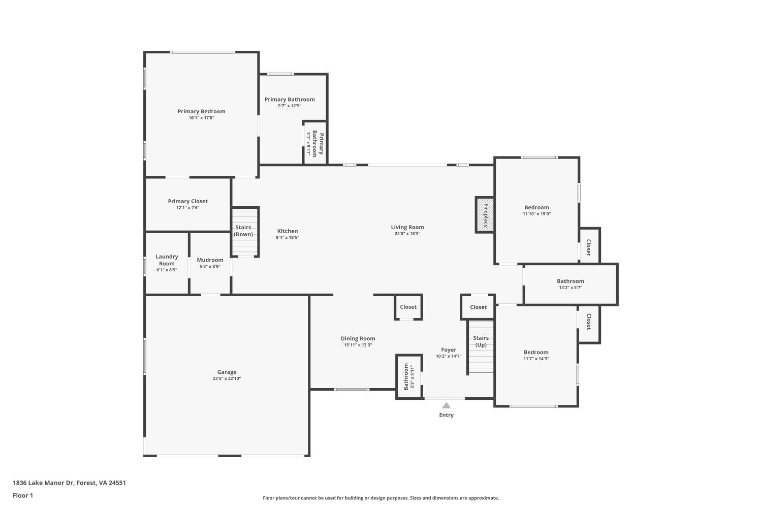 1836 Lake Manor Drive