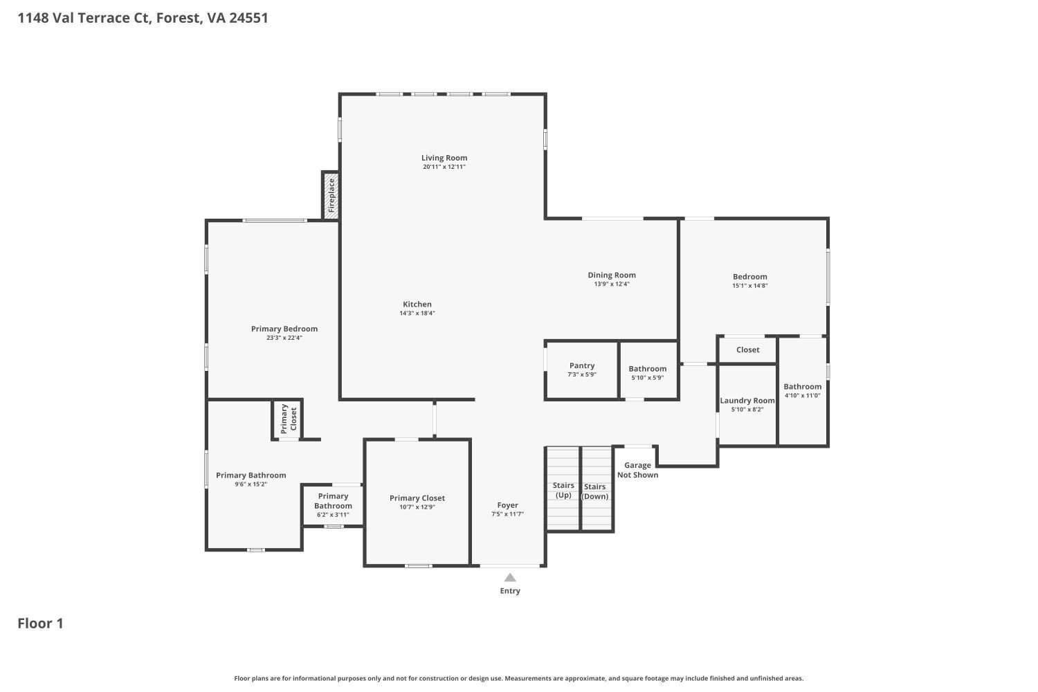 1148 Val Terrace Court
