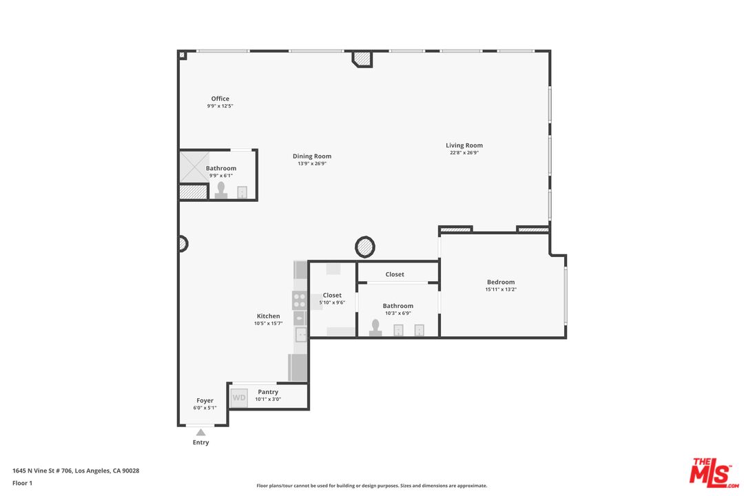 1645 N Vine St Unit: 706
