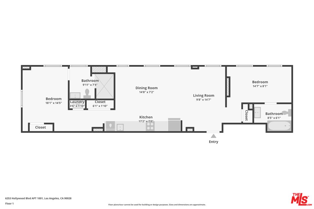 6253 Hollywood BLVD Unit: 1001