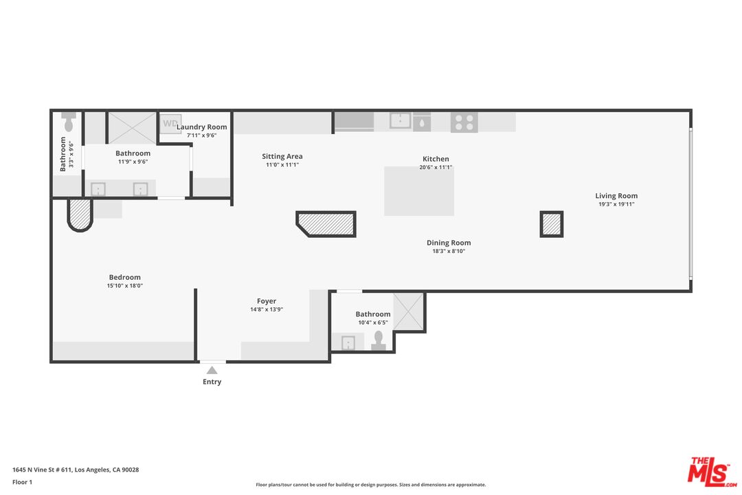 1645 N Vine St Unit: 611