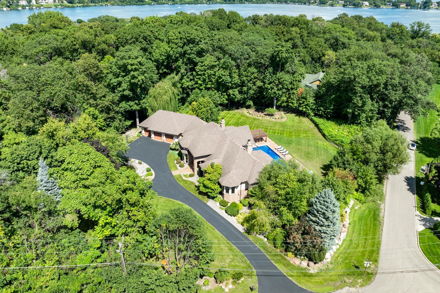 Architecturally Significant, Resort Style, 1.4 Acre Estate on Lake Minnetonka