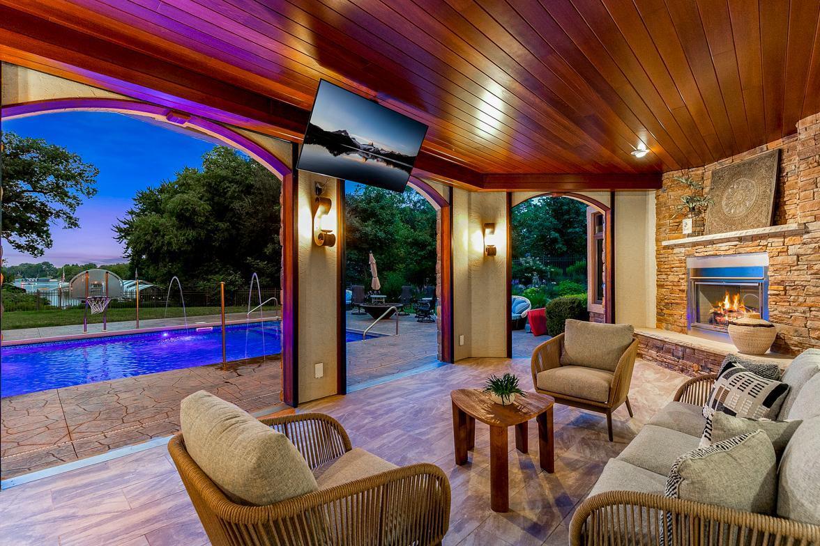 Architecturally Significant, Resort Style, 1.4 Acre Estate on Lake Minnetonka