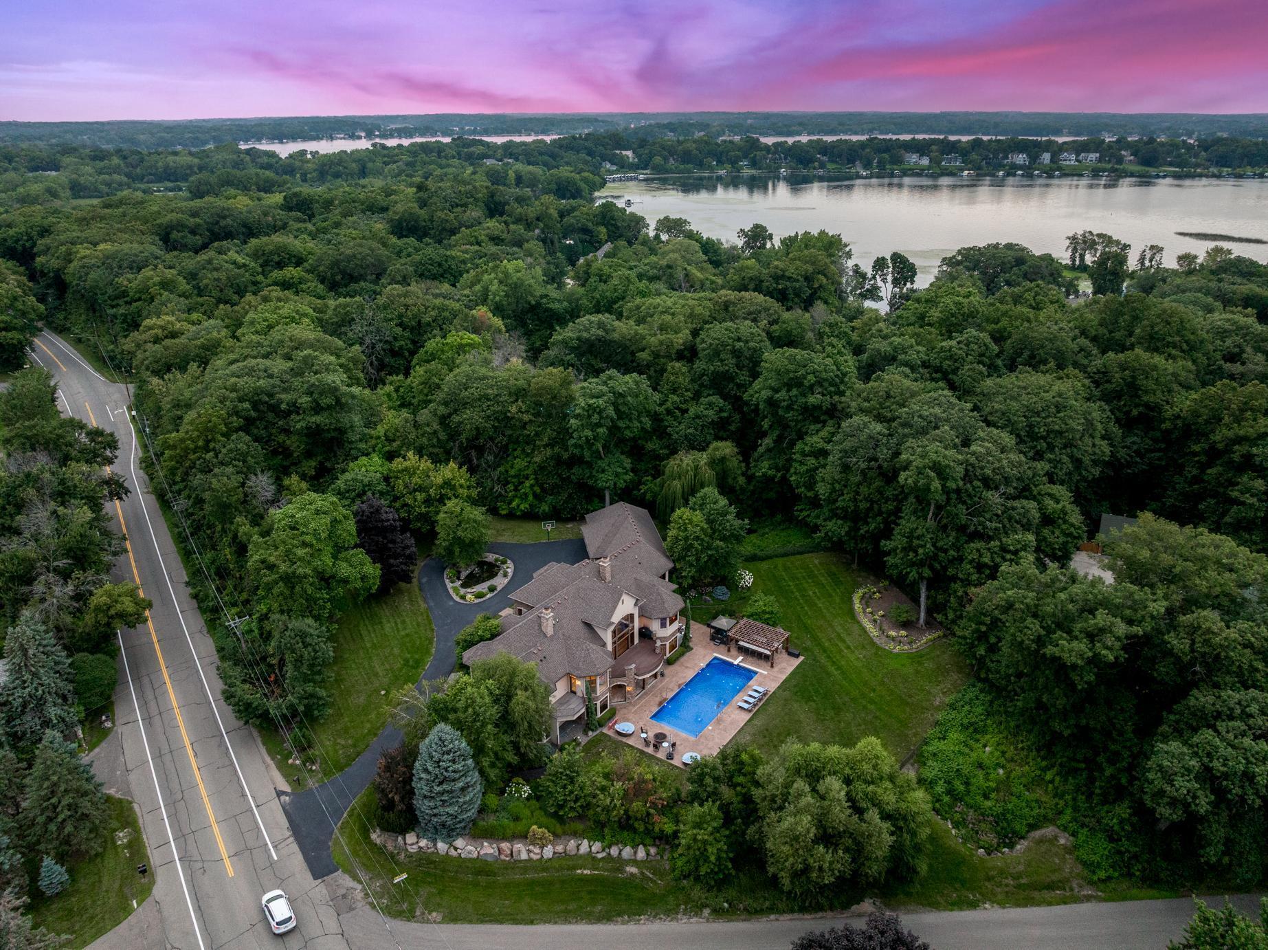 Architecturally Significant, Resort Style, 1.4 Acre Estate on Lake Minnetonka