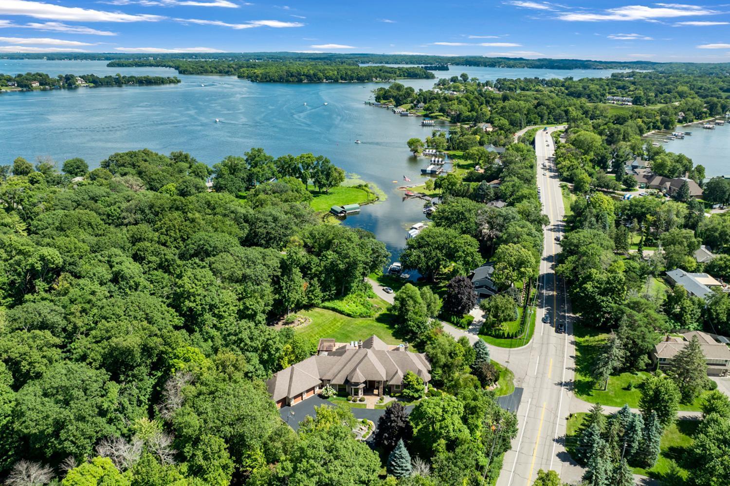 Architecturally Significant, Resort Style, 1.4 Acre Estate on Lake Minnetonka