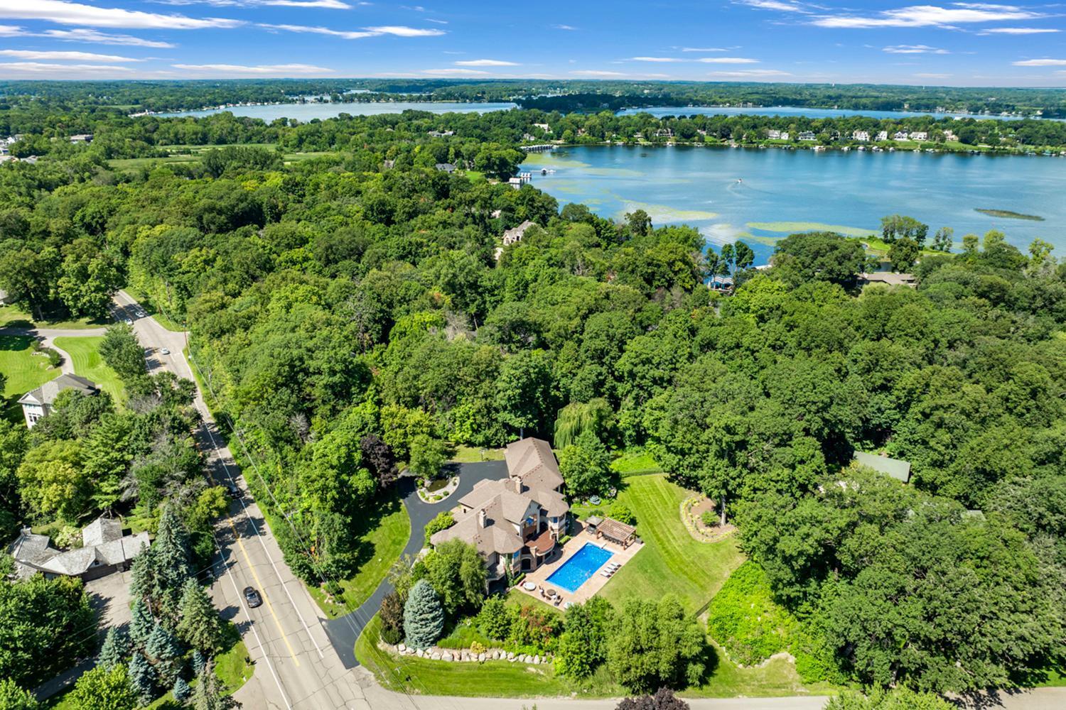 Architecturally Significant, Resort Style, 1.4 Acre Estate on Lake Minnetonka