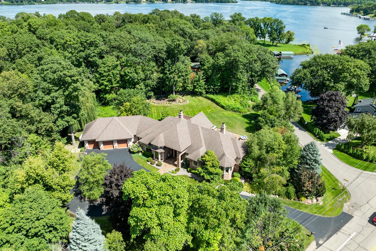 Architecturally Significant, Resort Style, 1.4 Acre Estate on Lake Minnetonka