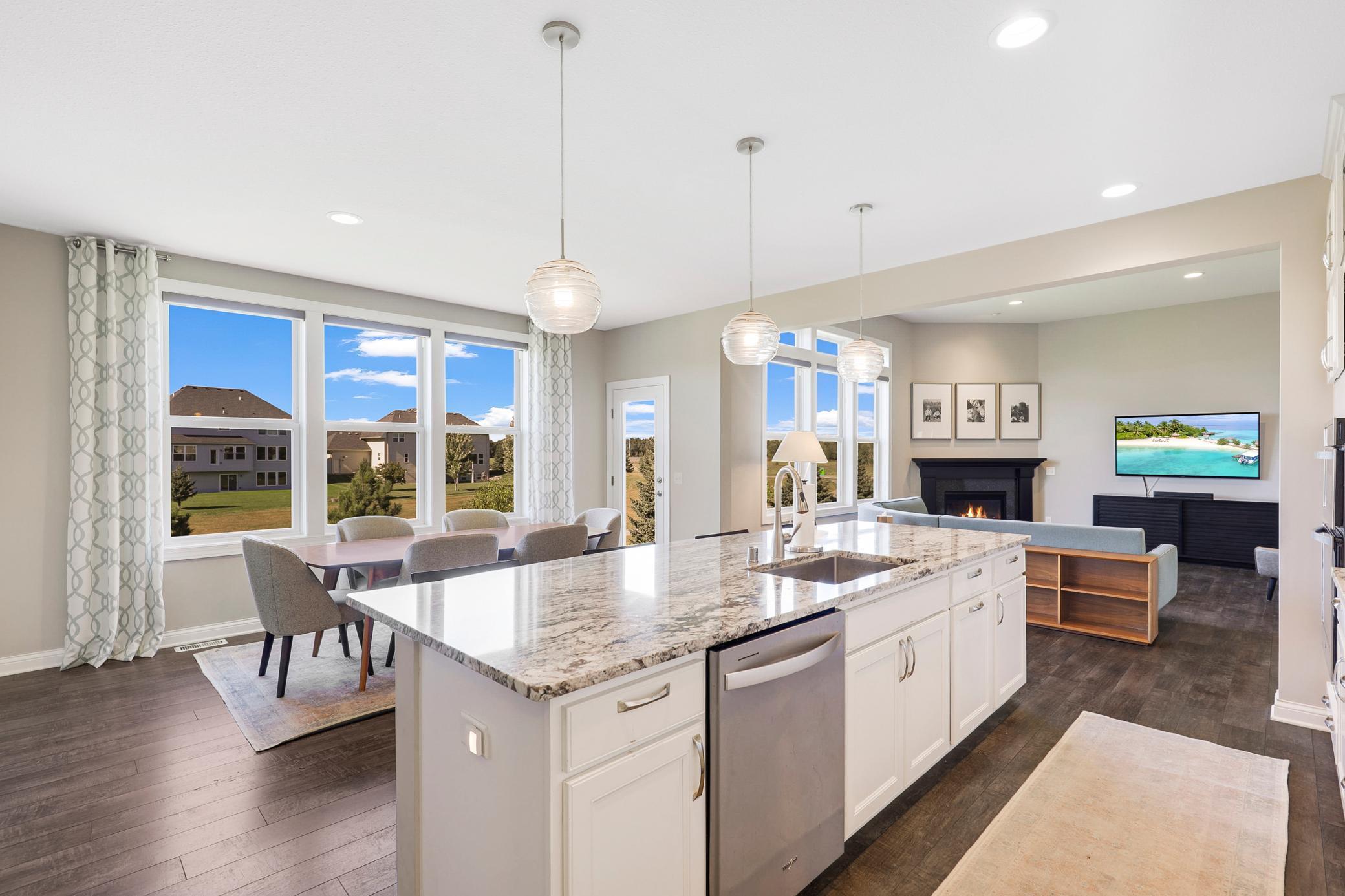 Turnkey, Walkout, 2-Story in Coveted Oxbow Cove