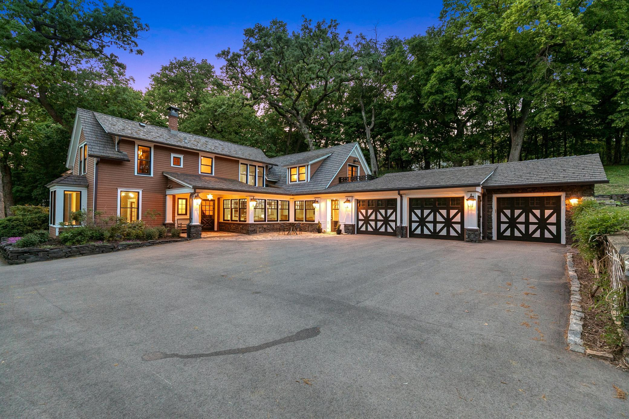 1920's charm meets 2020's luxury at this private Woodland estate