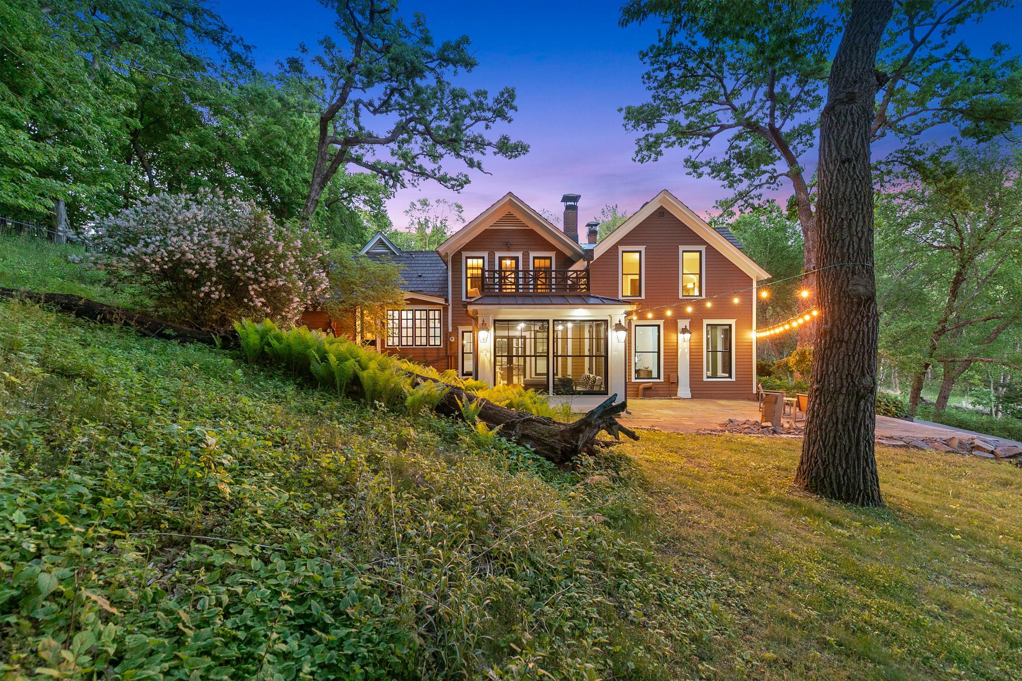 1920's charm meets 2020's luxury at this private Woodland estate