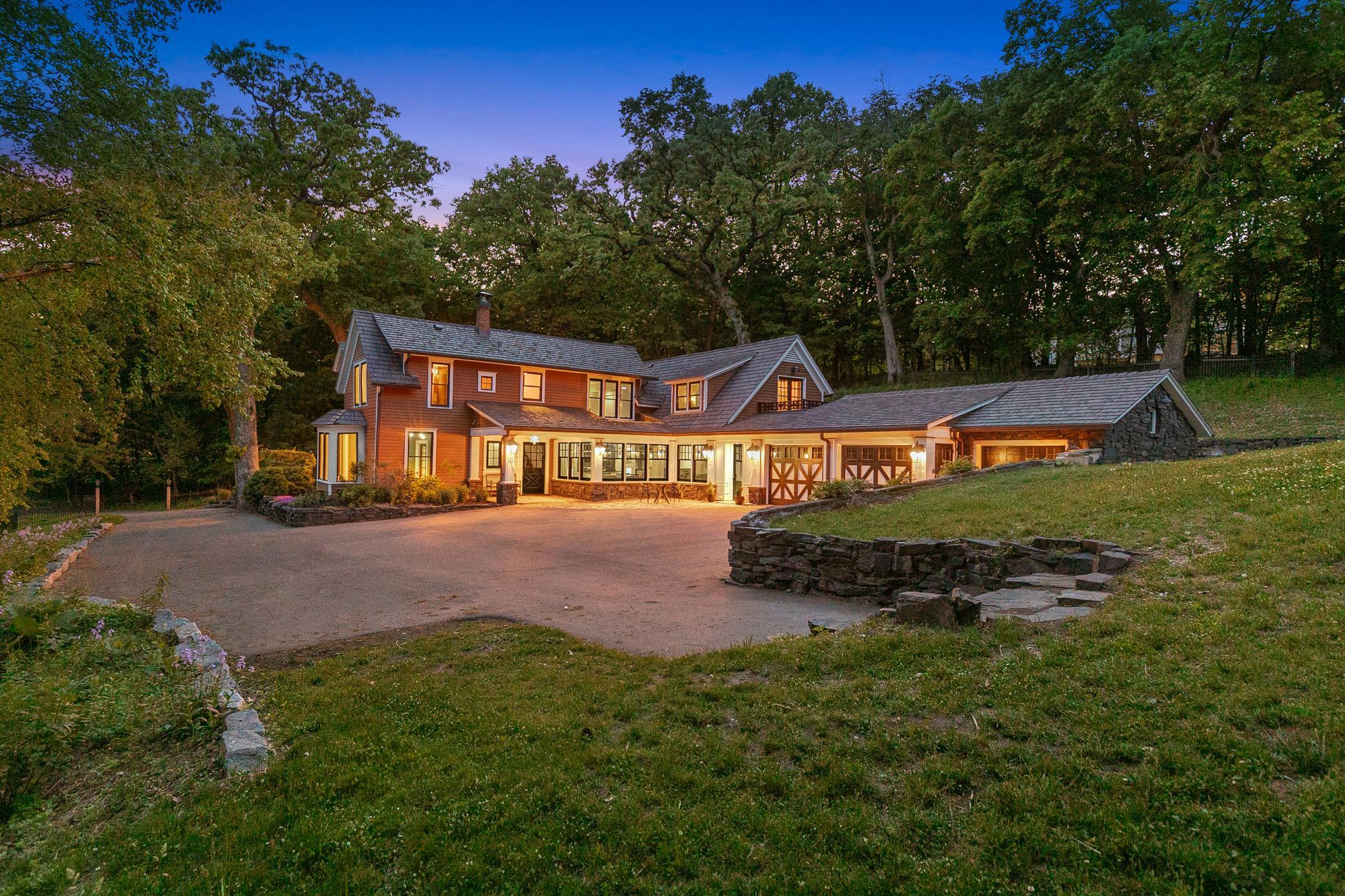 1920's charm meets 2020's luxury at this private Woodland estate