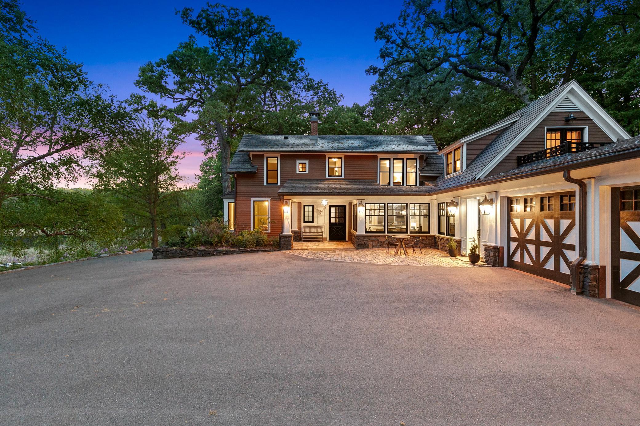 1920's charm meets 2020's luxury at this private Woodland estate