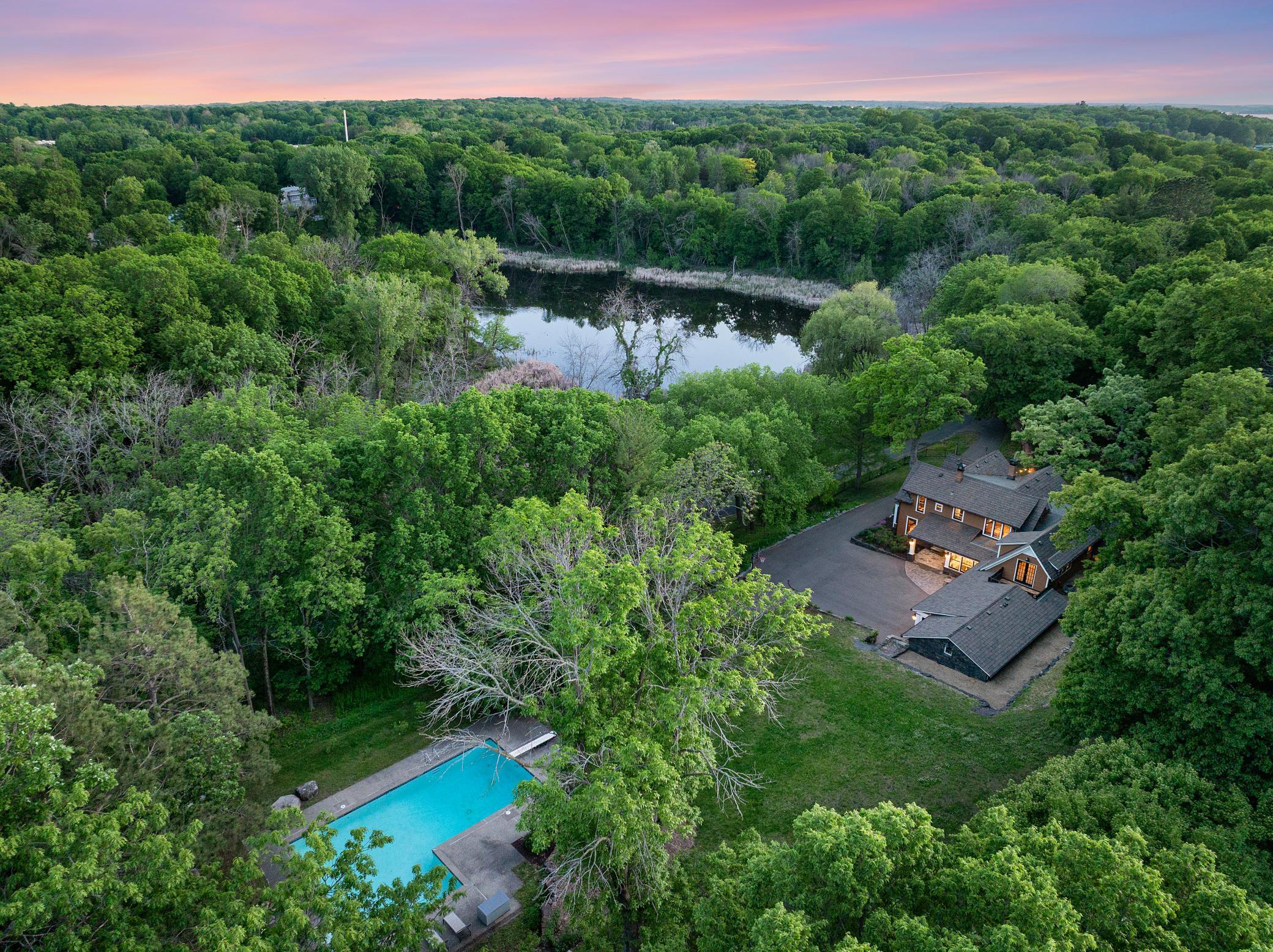 1920's charm meets 2020's luxury at this private Woodland estate