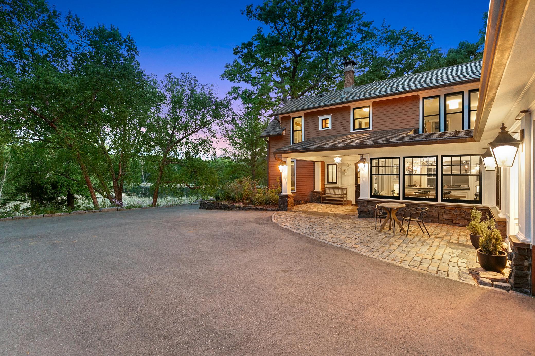 1920's charm meets 2020's luxury at this private Woodland estate