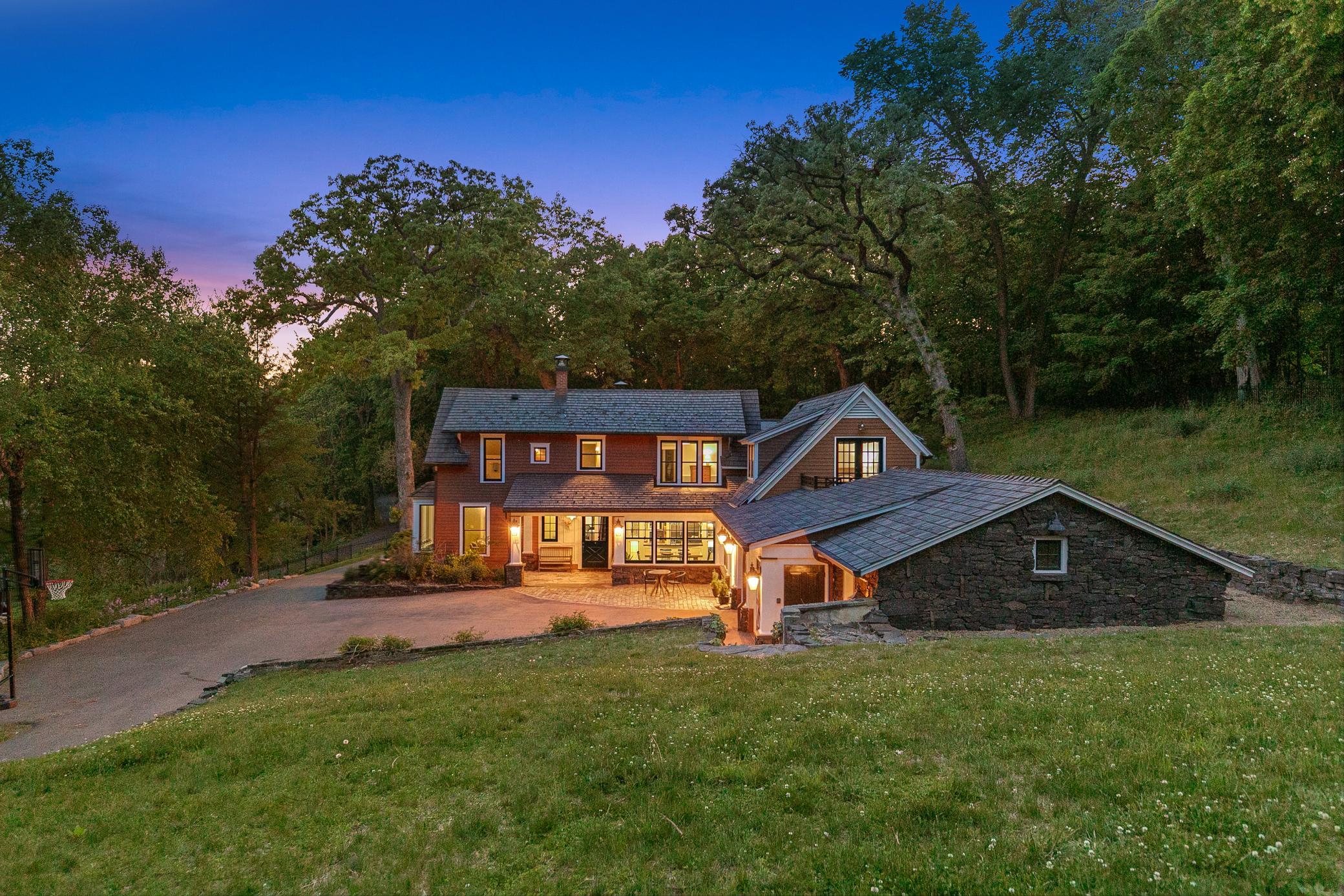 1920's charm meets 2020's luxury at this private Woodland estate
