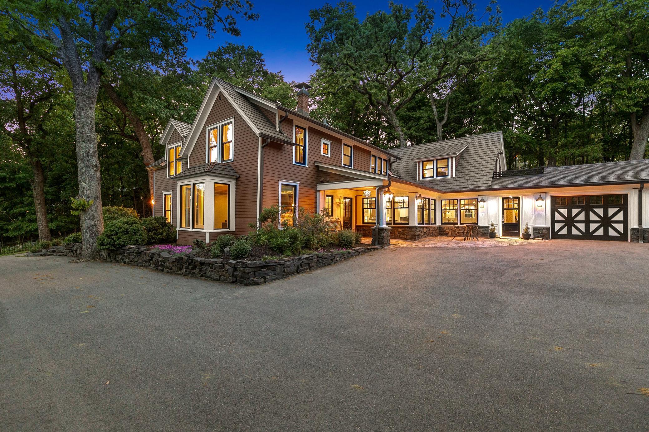 1920's charm meets 2020's luxury at this private Woodland estate