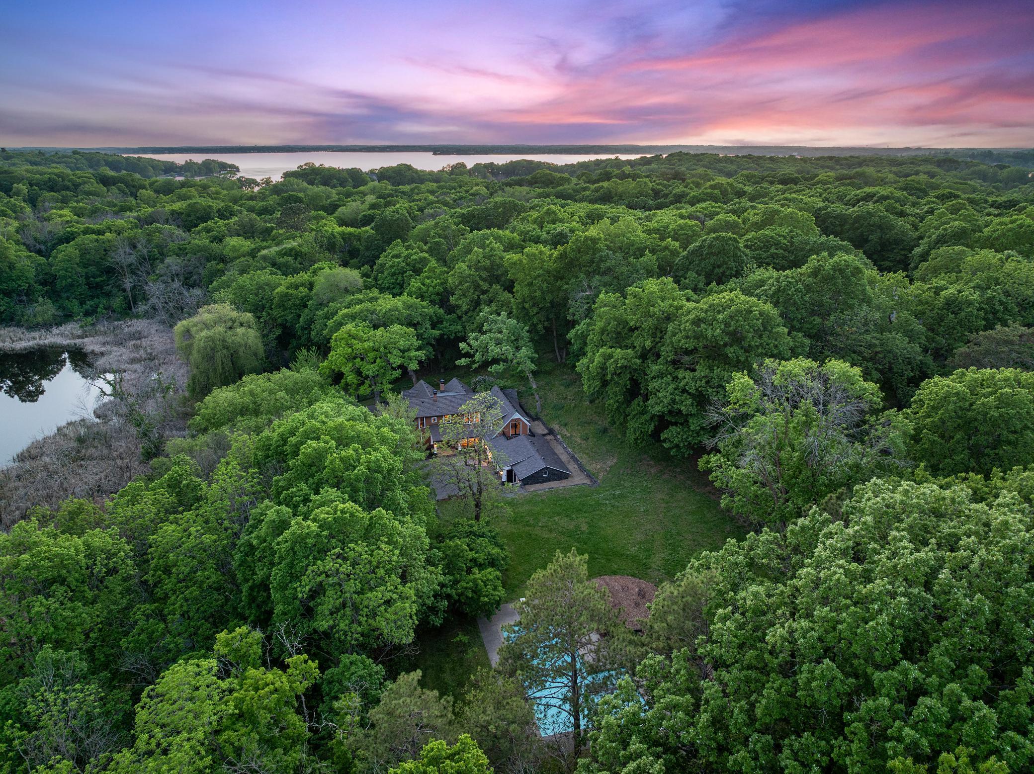 1920's charm meets 2020's luxury at this private Woodland estate
