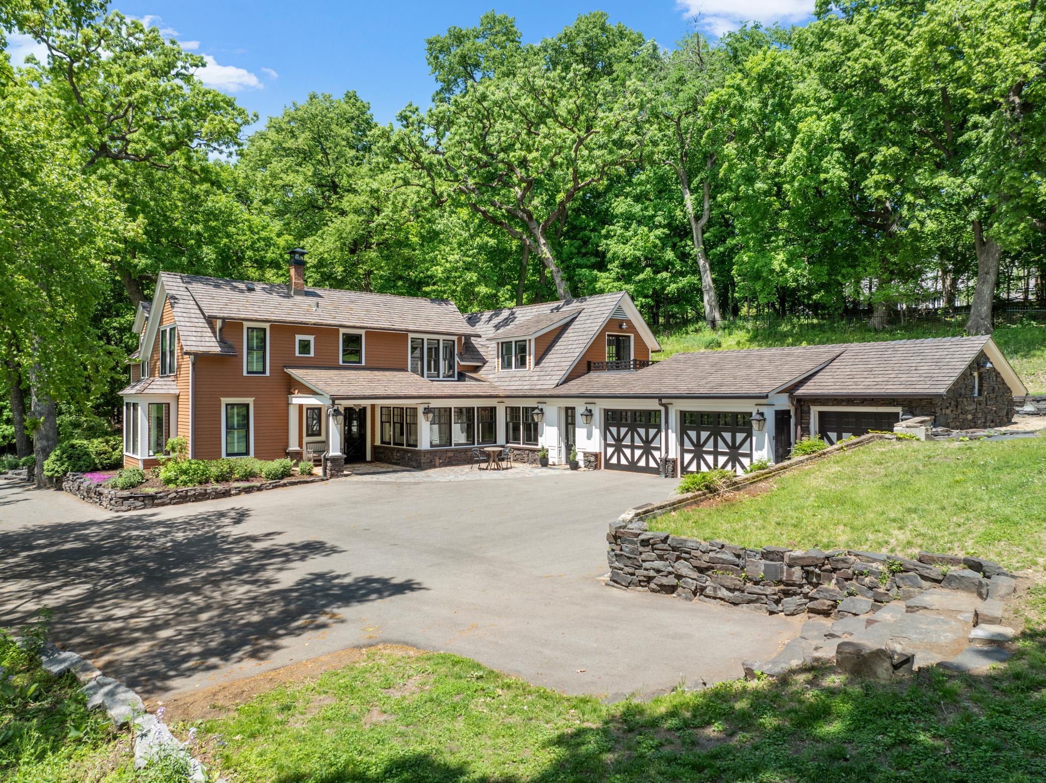 1920's charm meets 2020's luxury at this private Woodland estate
