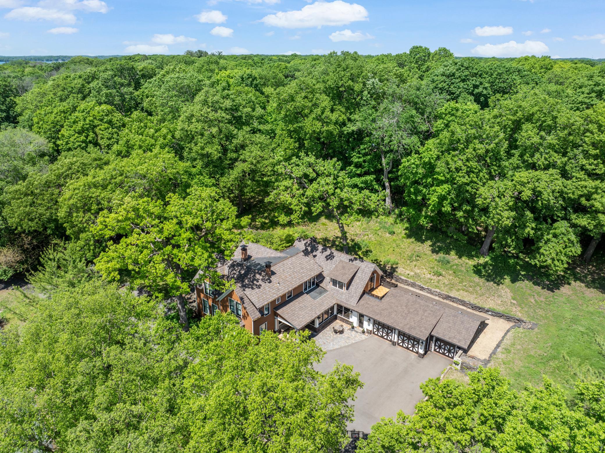1920's charm meets 2020's luxury at this private Woodland estate