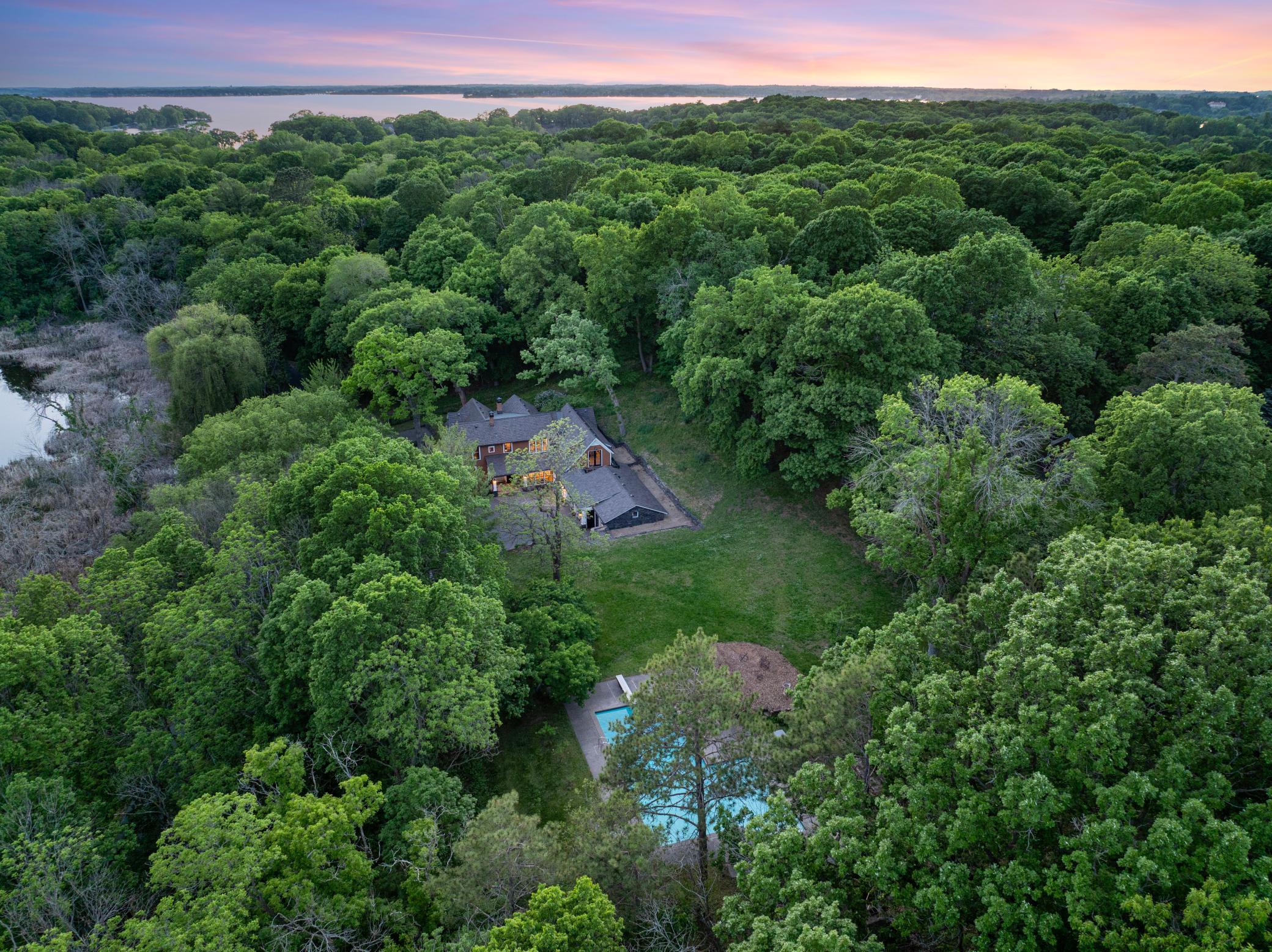 1920's charm meets 2020's luxury at this private Woodland estate