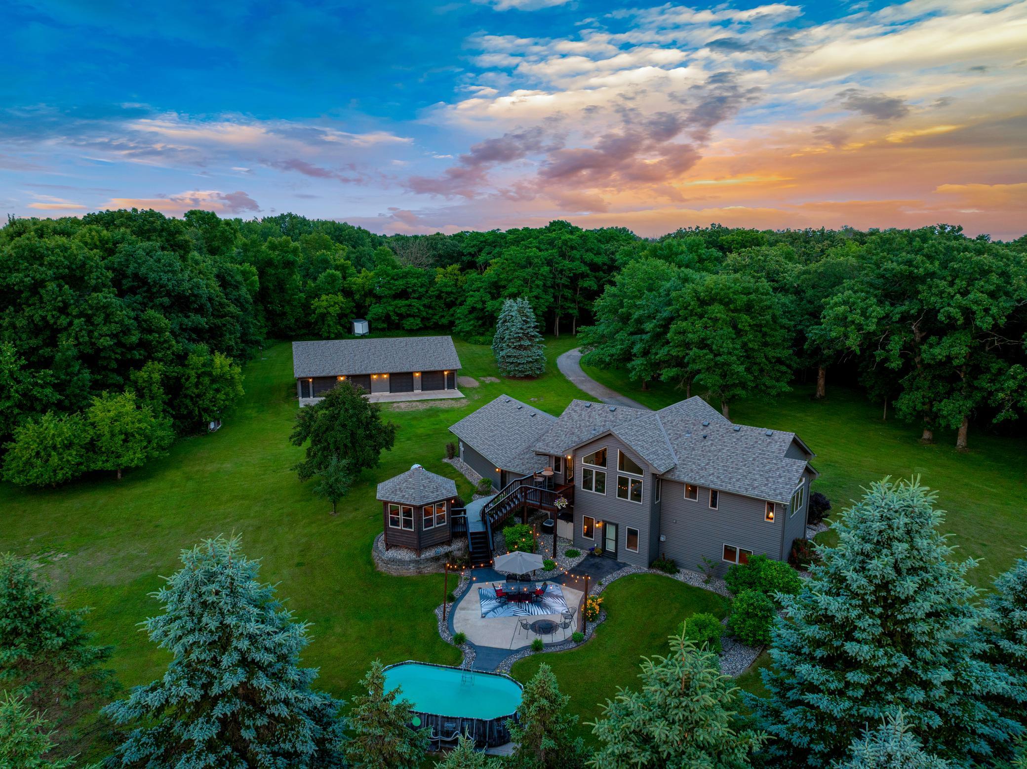 Secluded, 20‑Acre Estate with Room to Roam, Farm, Play, Hunt, and Entertain