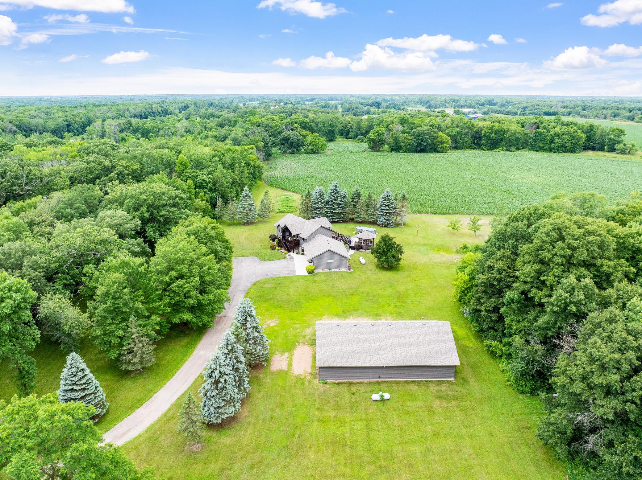Secluded, 20‑Acre Estate with Room to Roam, Farm, Play, Hunt, and Entertain