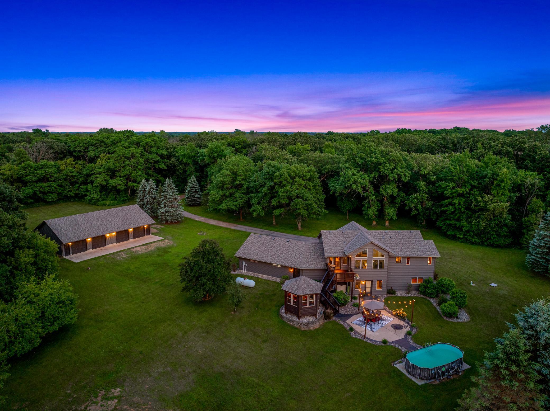 Secluded, 20‑Acre Estate with Room to Roam, Farm, Play, Hunt, and Entertain