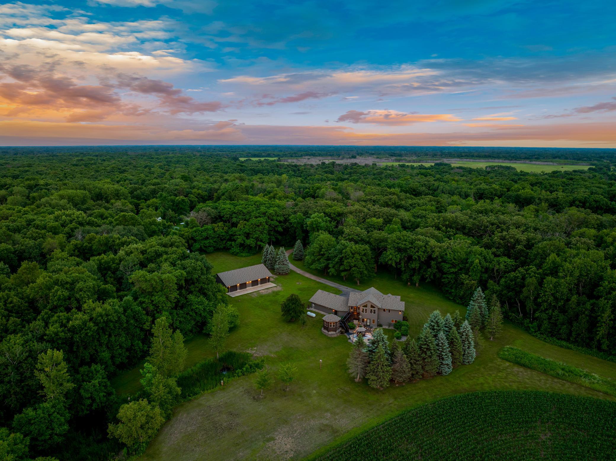 Secluded, 20‑Acre Estate with Room to Roam, Farm, Play, Hunt, and Entertain