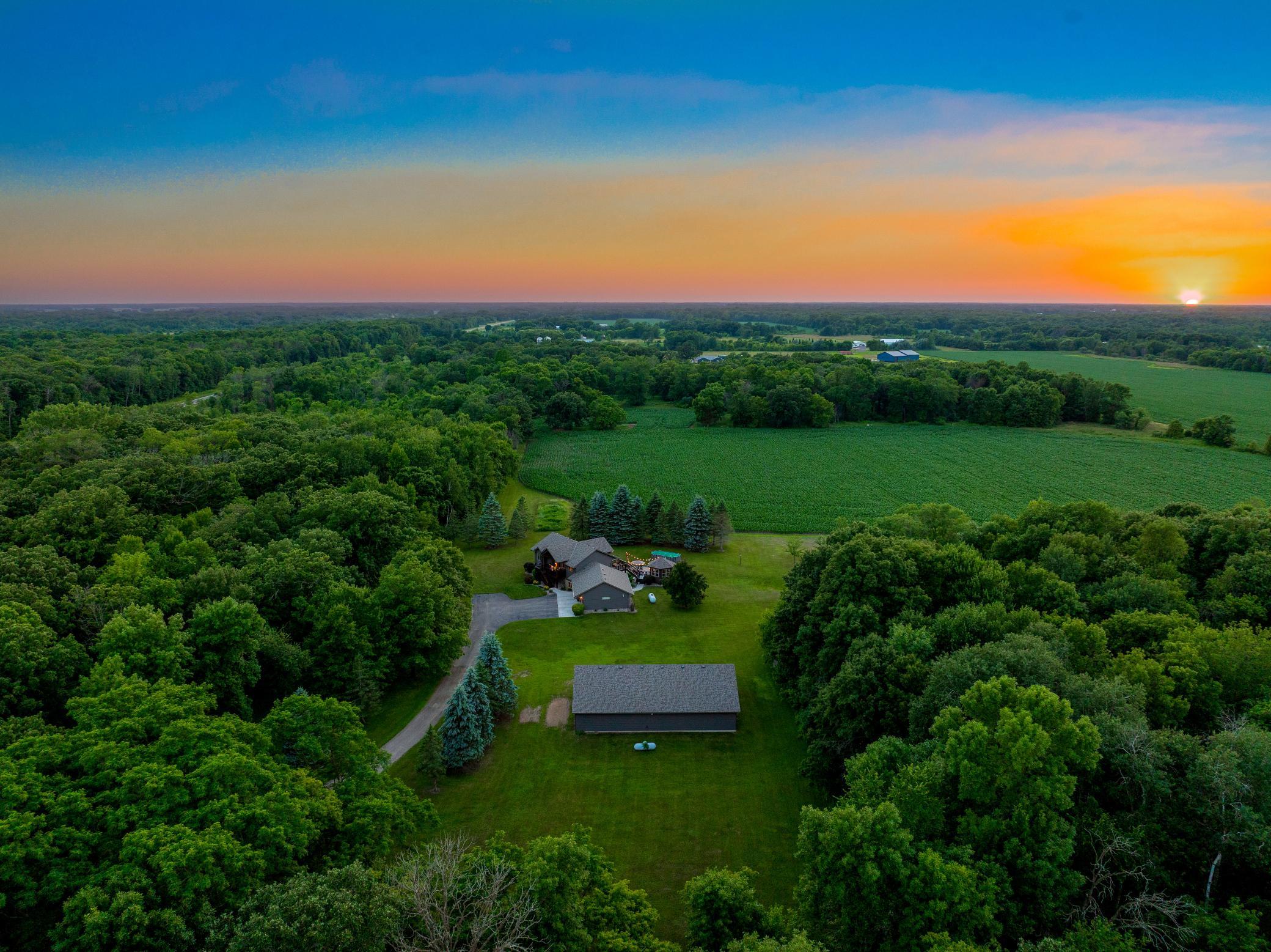 Secluded, 20‑Acre Estate with Room to Roam, Farm, Play, Hunt, and Entertain