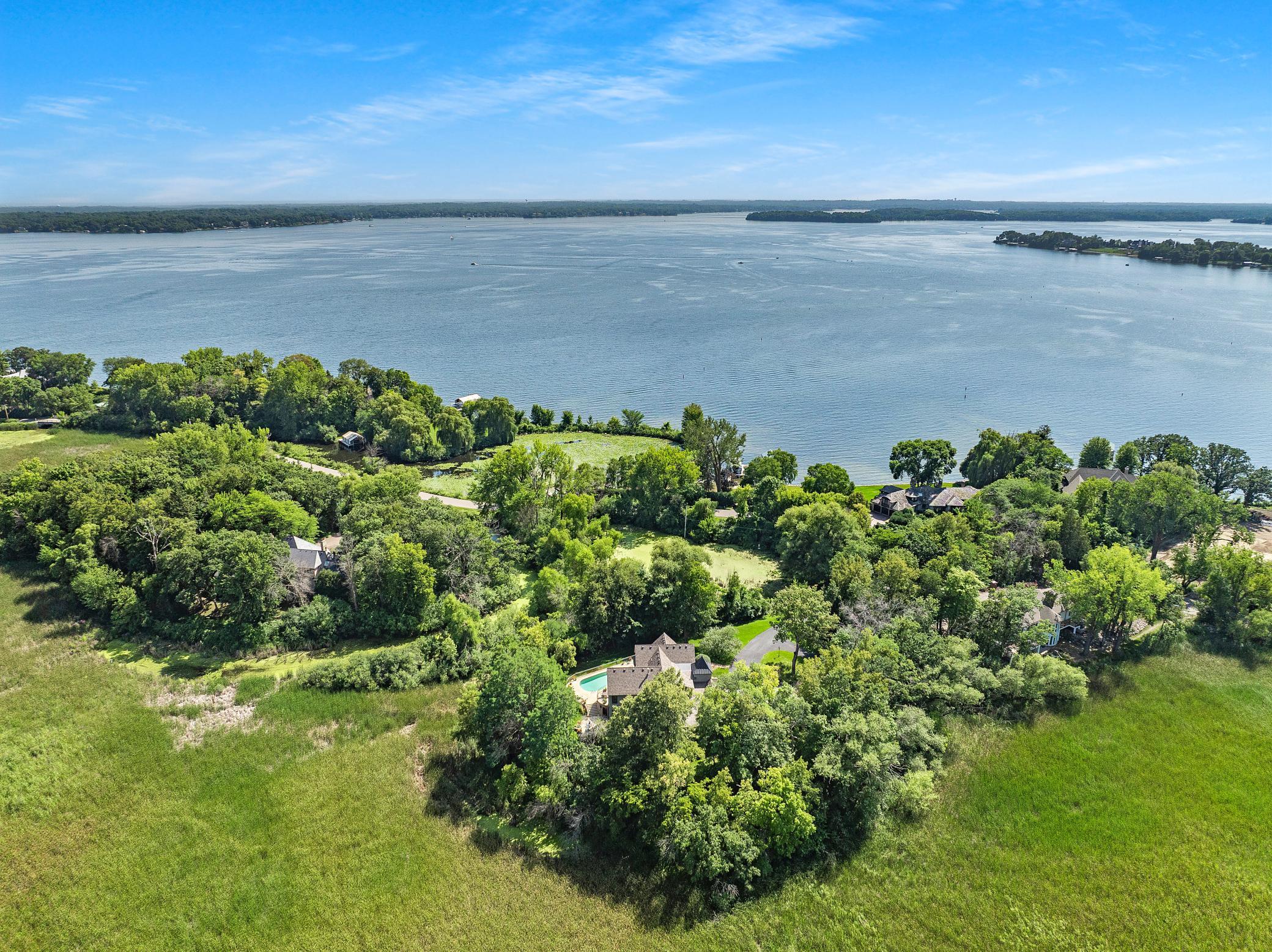 360 Degrees of Privacy on Ferndale With Deeded Access to Lake Minnetonka