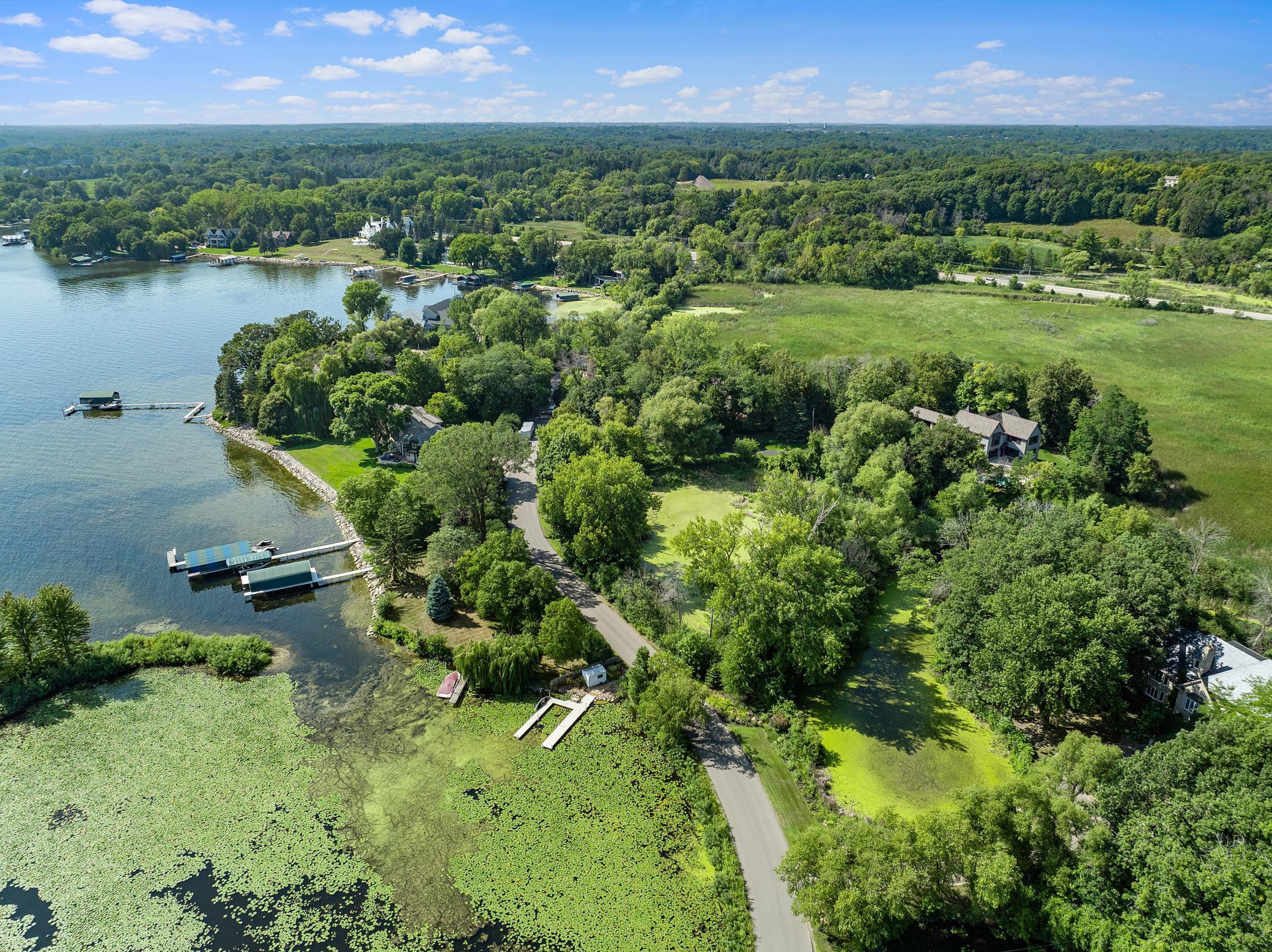 360 Degrees of Privacy on Ferndale With Deeded Access to Lake Minnetonka