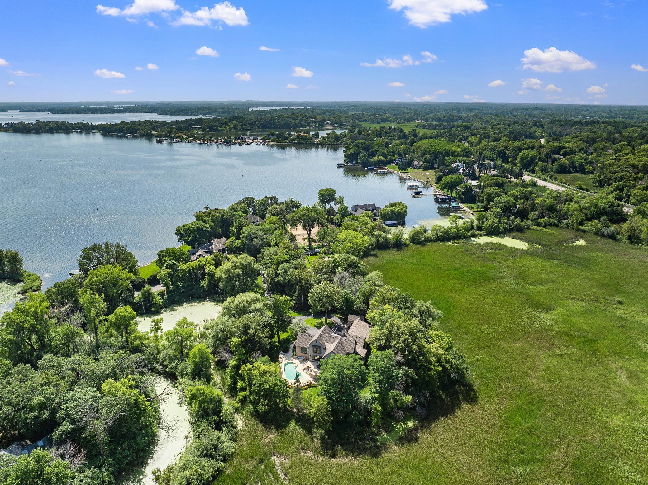 360 Degrees of Privacy on Ferndale With Deeded Access to Lake Minnetonka