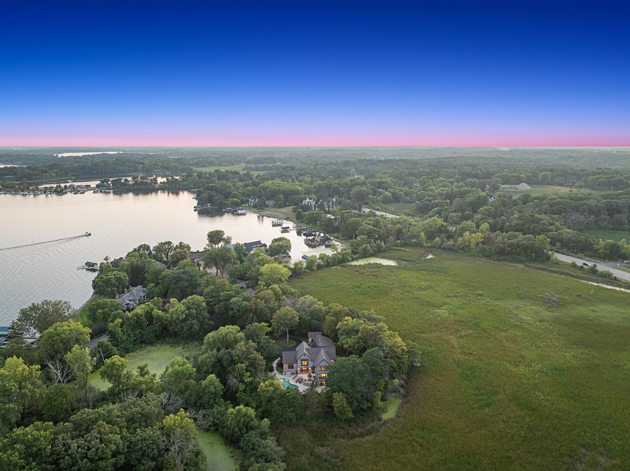 360 Degrees of Privacy on Ferndale With Deeded Access to Lake Minnetonka