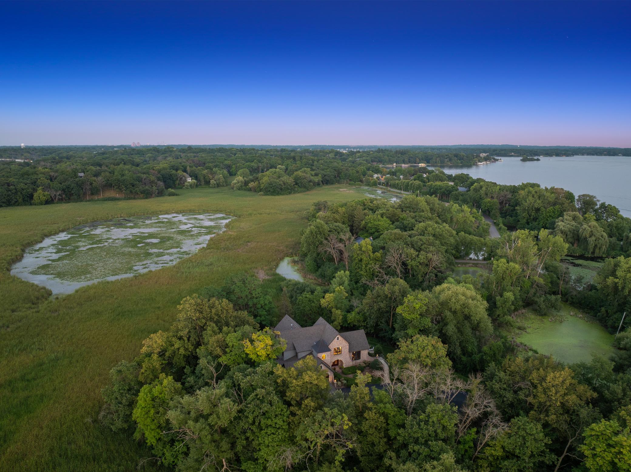 360 Degrees of Privacy on Ferndale With Deeded Access to Lake Minnetonka