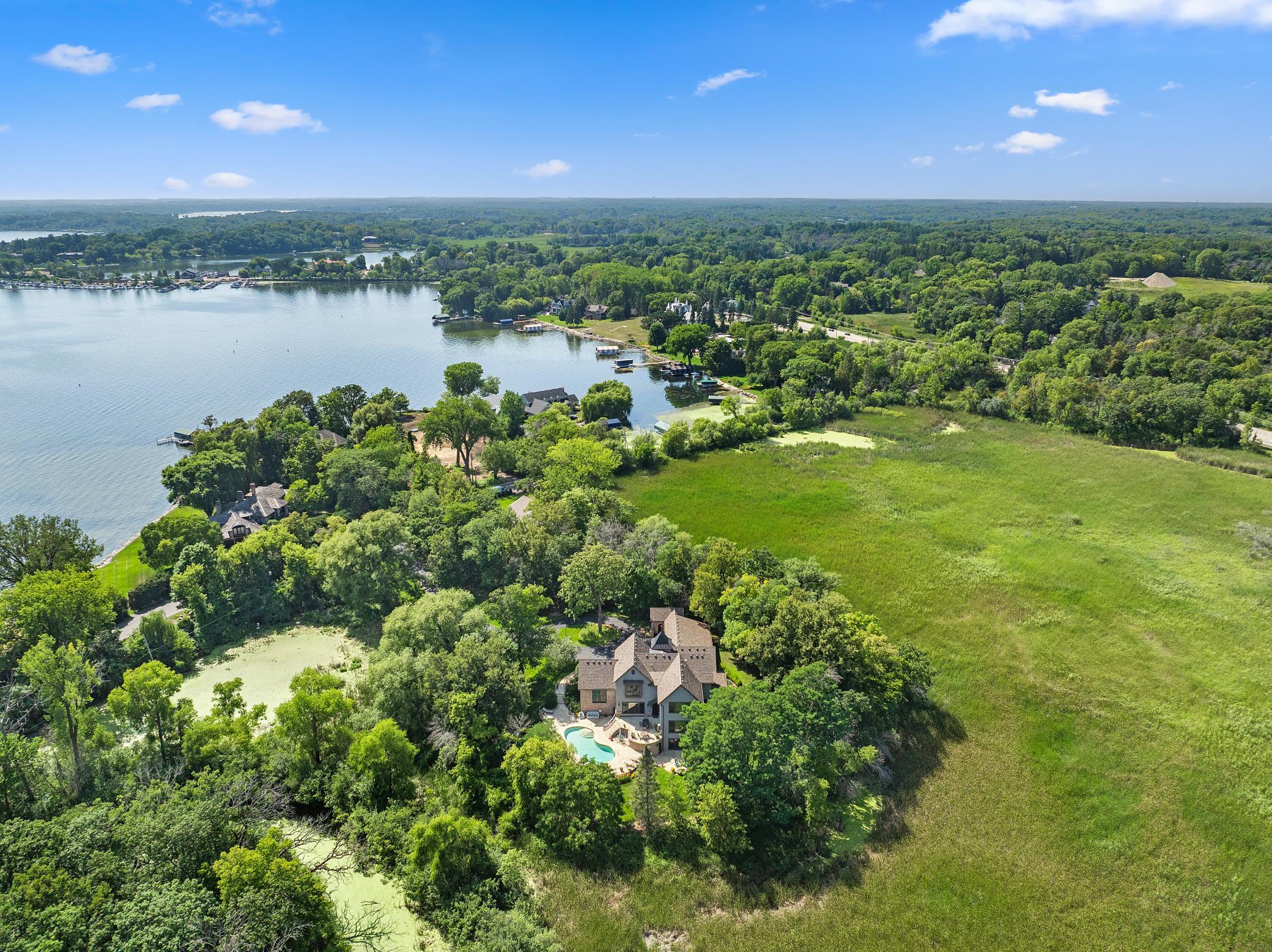 360 Degrees of Privacy on Ferndale With Deeded Access to Lake Minnetonka