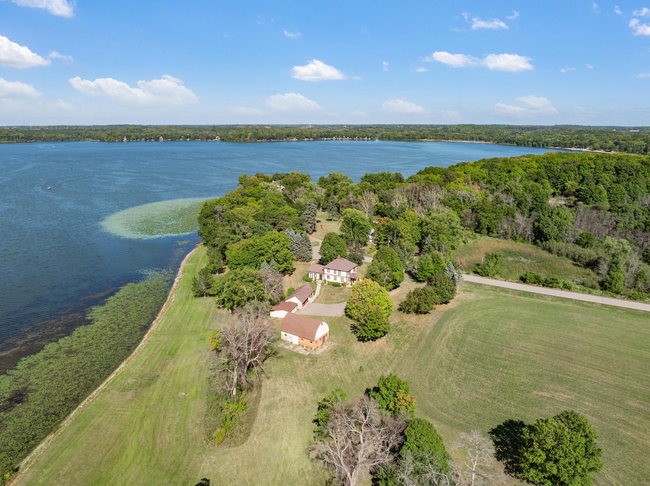 A Rare, 12+ Acre, Subividable Estate with 600+' of Frontage on Lake Independence