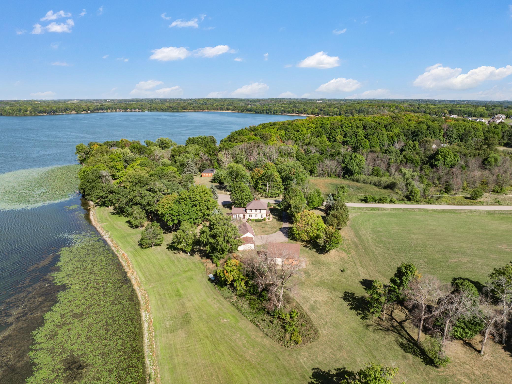 A Rare, 12+ Acre, Subividable Estate with 600+' of Frontage on Lake Independence