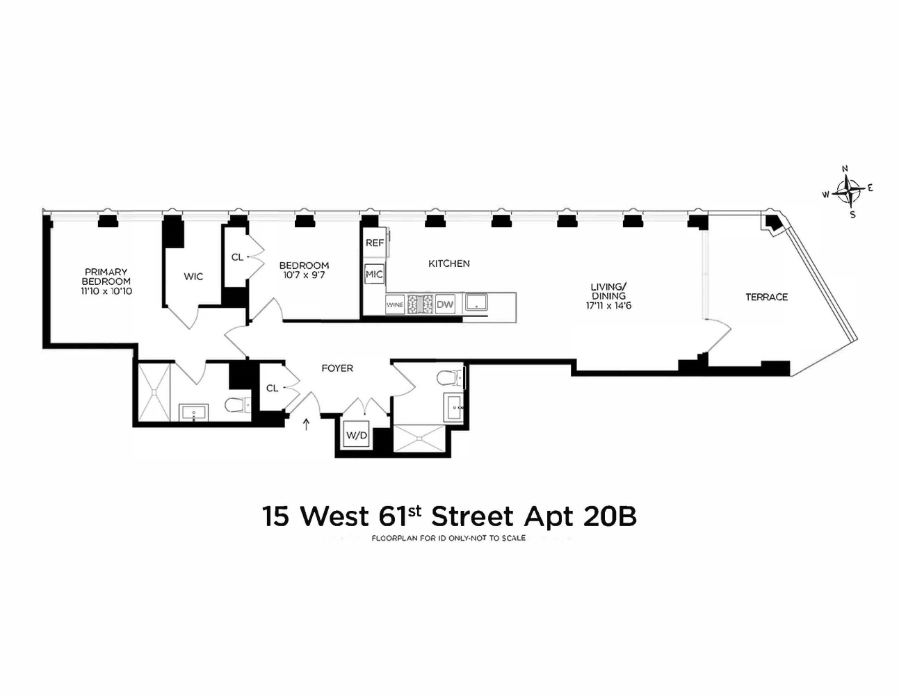 15 W 61ST Street 20B