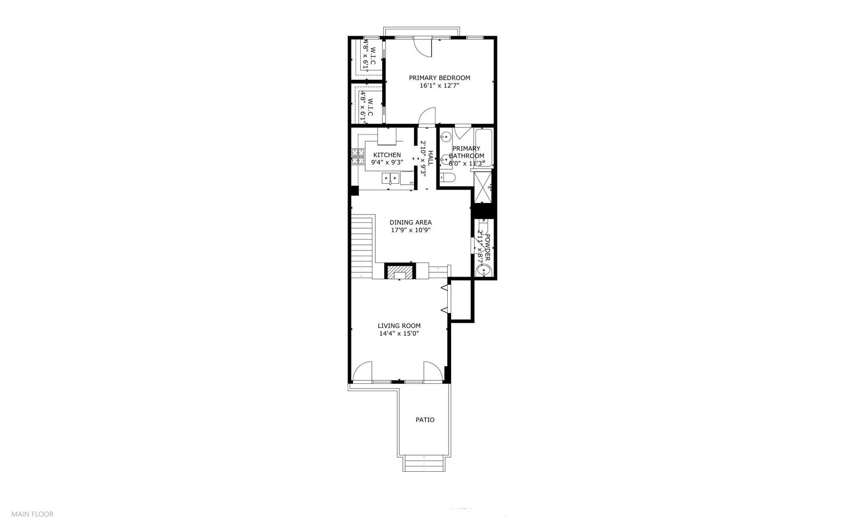 125 W Oak Street Unit: B