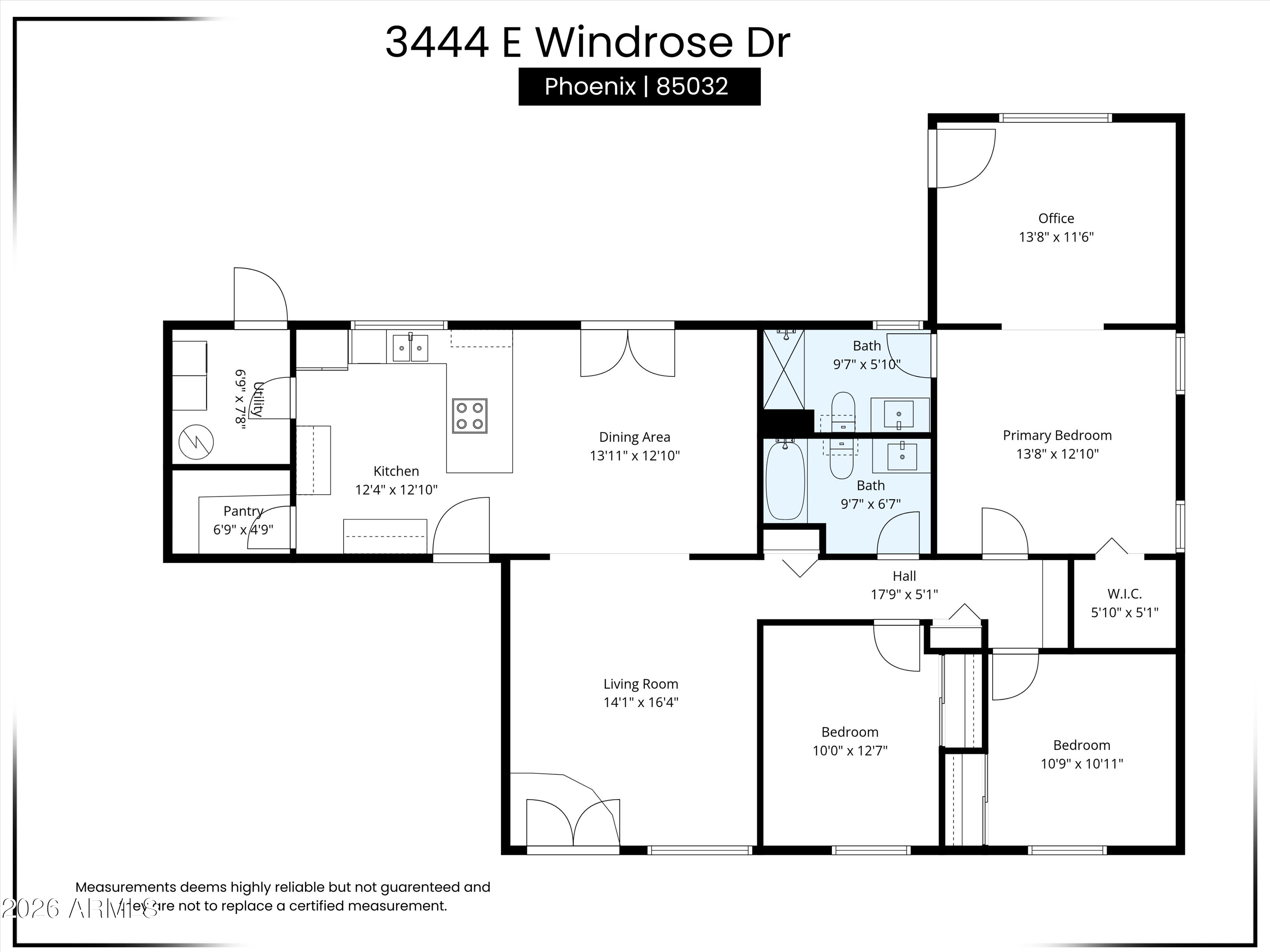 3444 E WINDROSE Drive