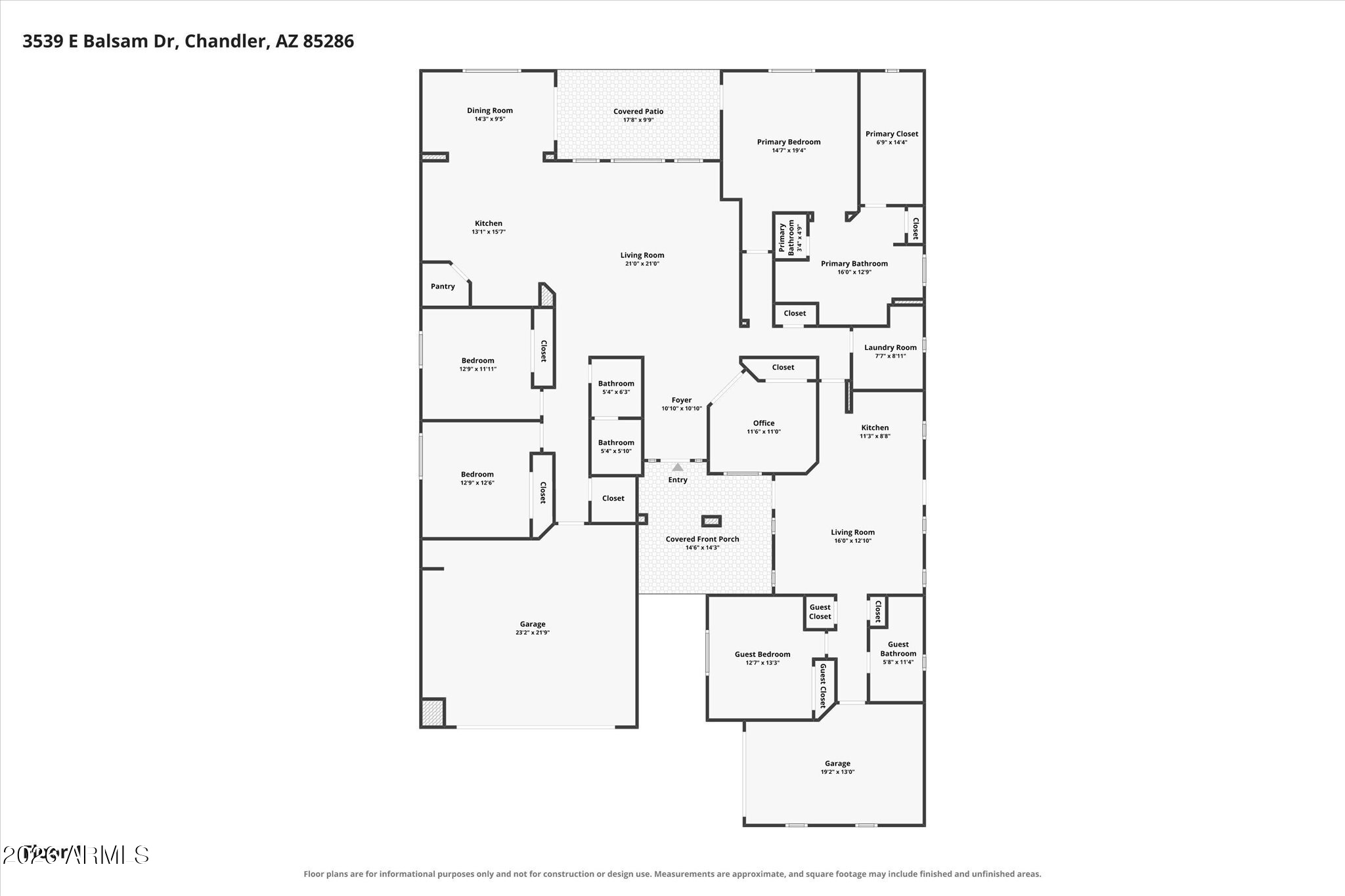 3539 E BALSAM Drive