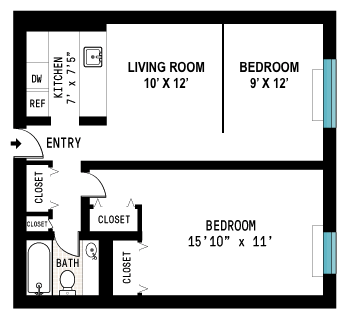 280 RECTOR Place 6G