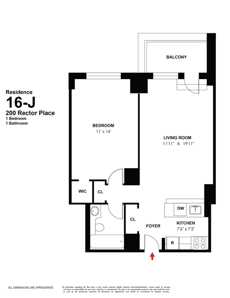 200 RECTOR Place 16J