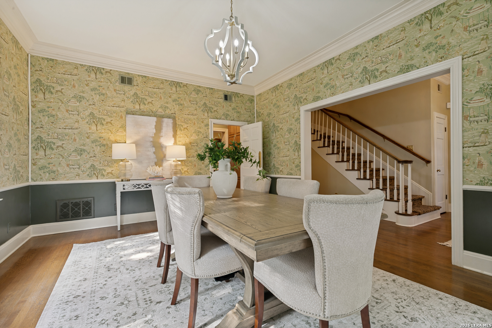Spacious formal dining room in Terrell Hills 