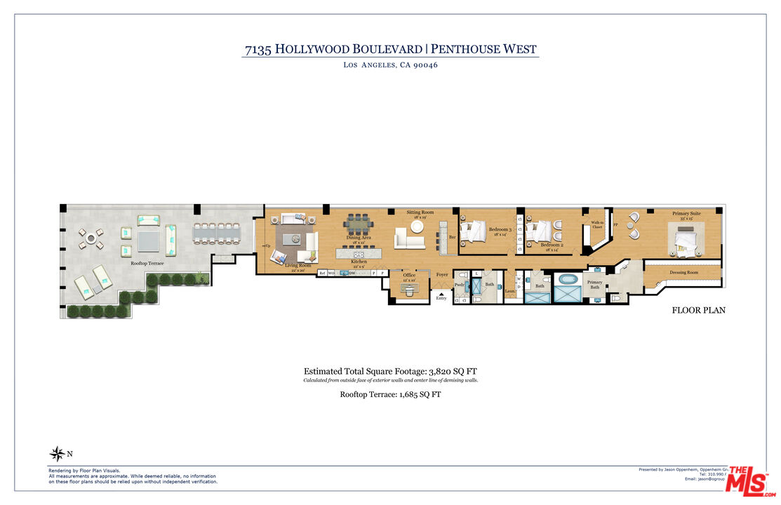 7135 Hollywood Blvd Unit: PHW