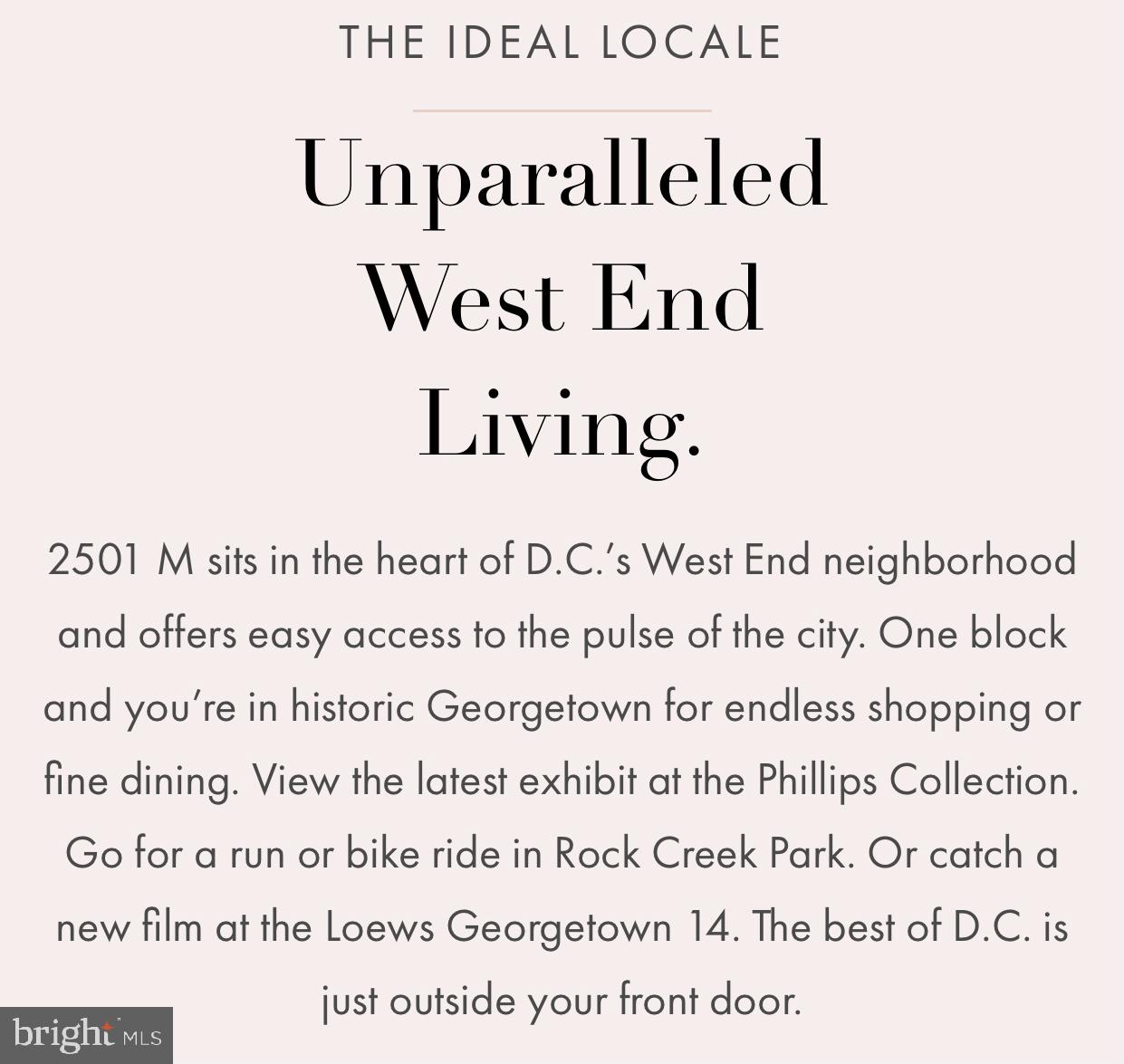 2501 M St NW #T02