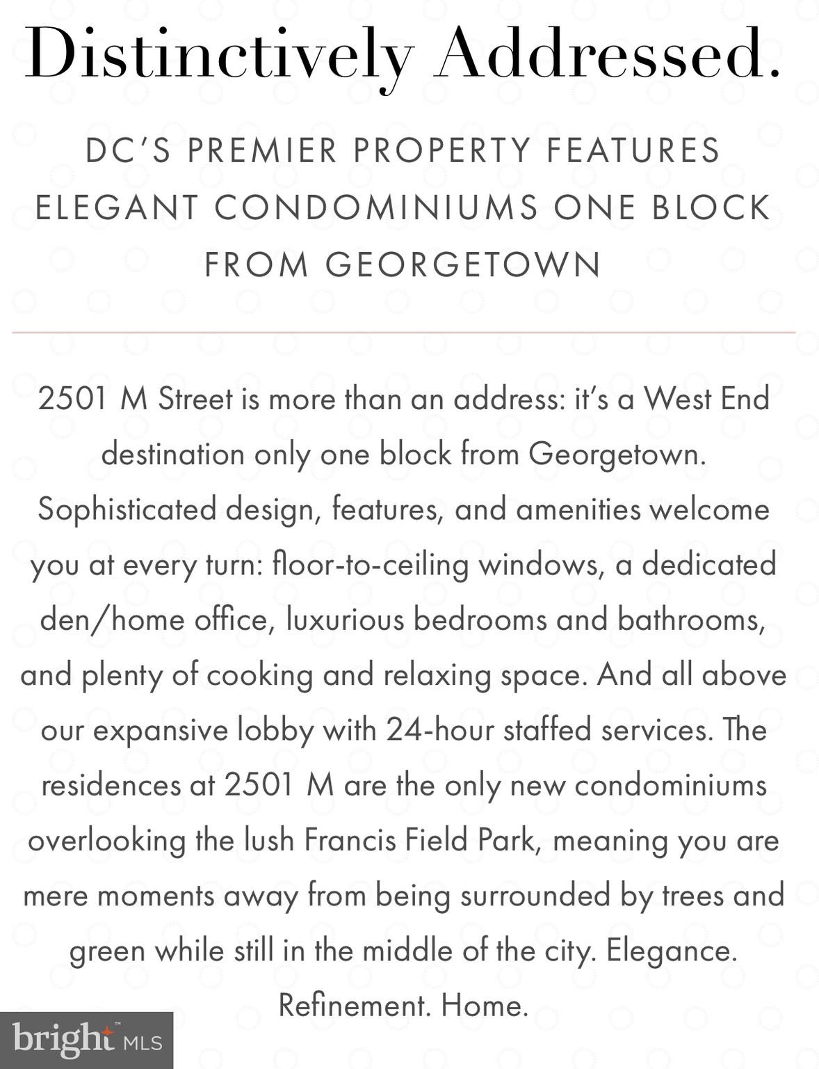 2501 M St NW #T02