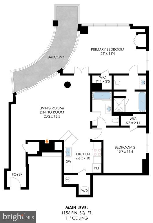 1300 13TH STREET NW Unit: 905