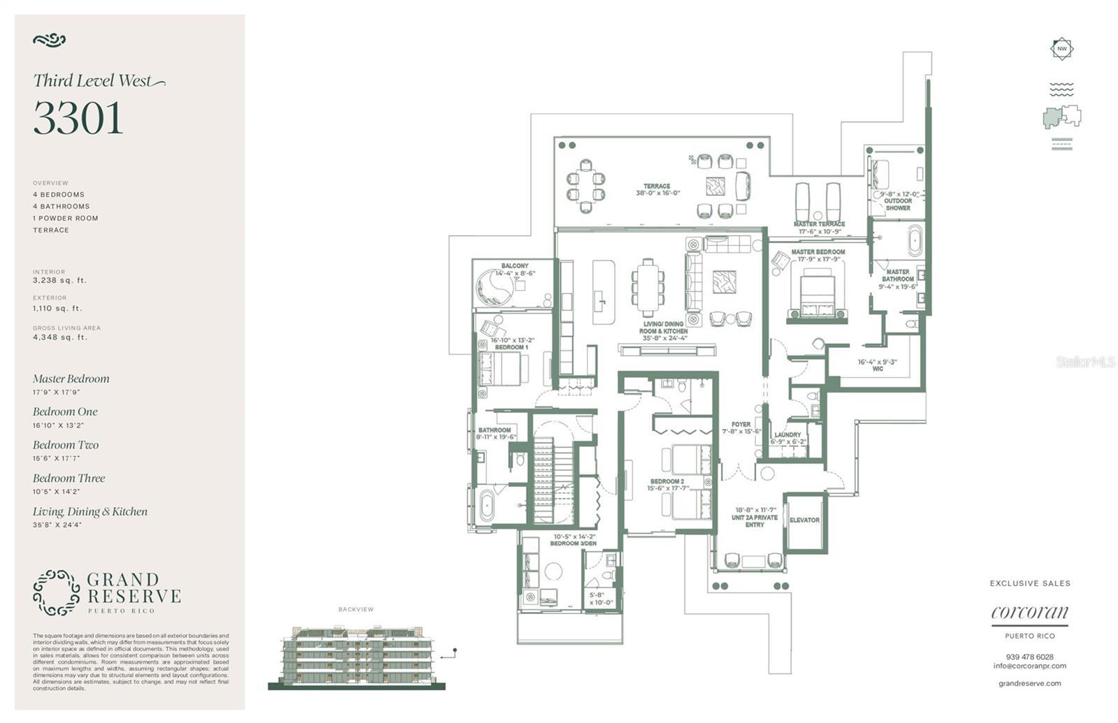 500 MAREA RESIDENCES, COCO BEACH BLVD #3301